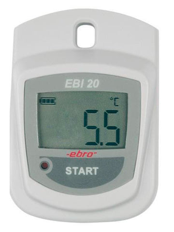 EBI 20-T1, Temperatūras mērīšana diapazonā -30°C...+60°C/0,1°C