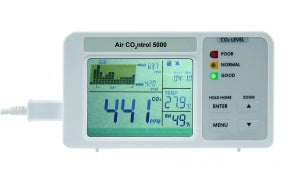 AirControl 5000 CO2 monitor with data logger